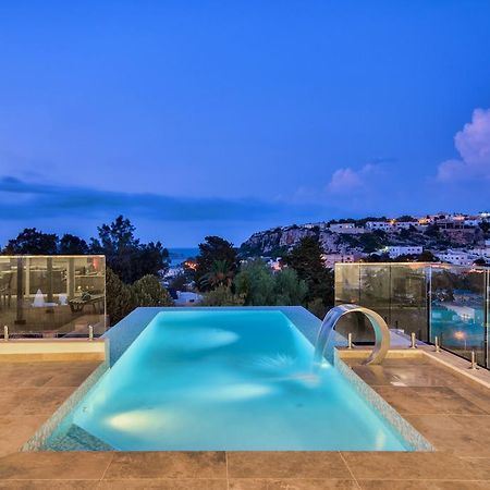 Villa Gaia - Sunset Views, Indoor Heated Pool, Sauna And Games Room المليحة المظهر الخارجي الصورة