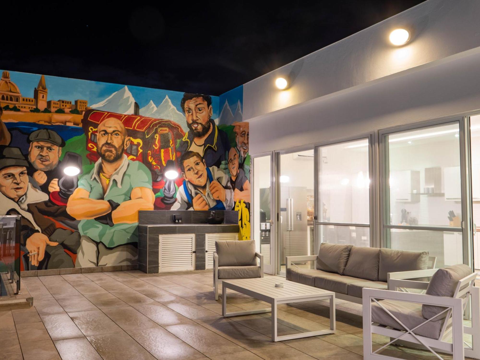 Villa Gaia - Sunset Views, Indoor Heated Pool, Sauna And Games Room المليحة المظهر الخارجي الصورة